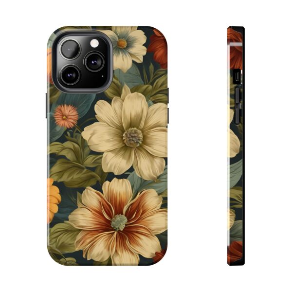 Vintage Floral Tough Phone Case - Image 52