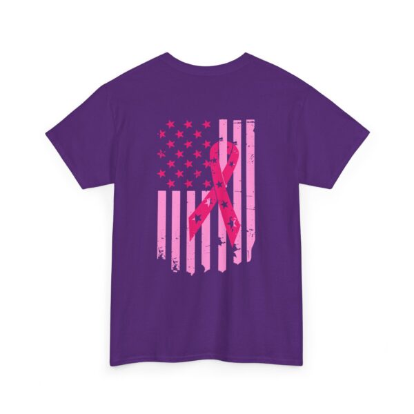 WACH Breast Cancer Awareness Flag Unisex Heavy Cotton Tee - Image 48