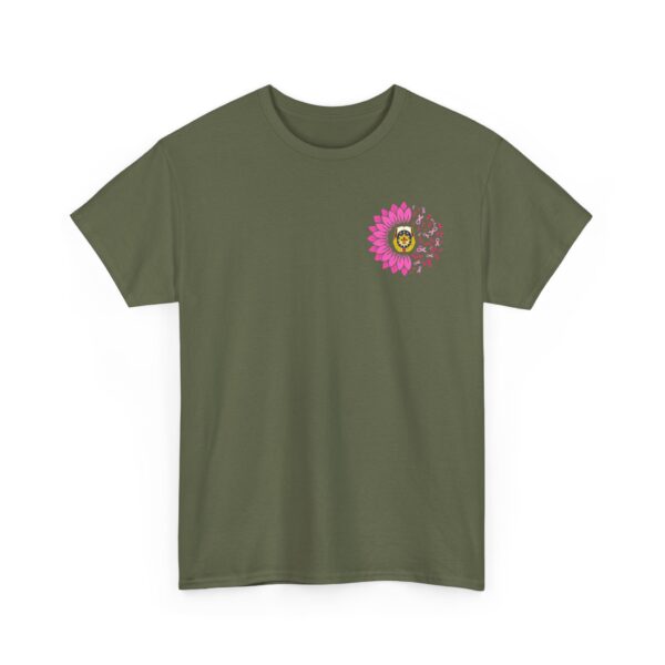 WACH Breast Cancer Awareness Flag Unisex Heavy Cotton Tee - Image 19