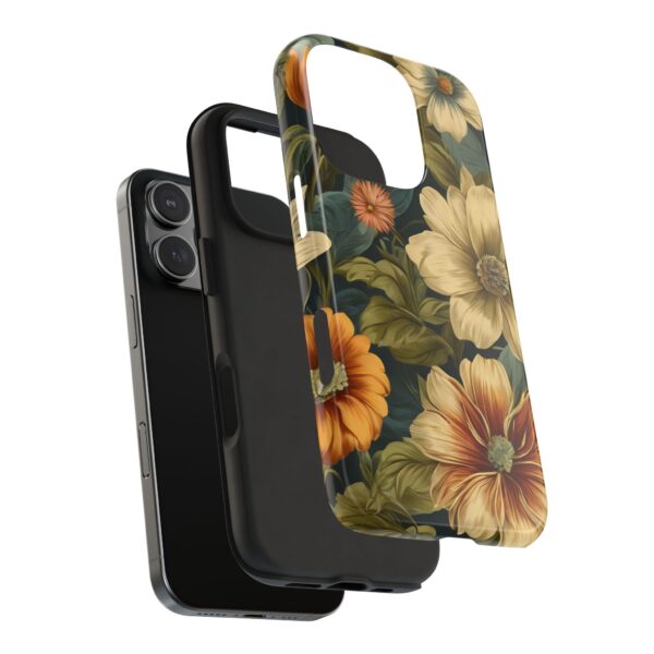 Vintage Floral Tough Phone Case - Image 98
