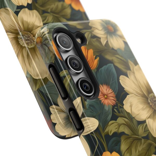 Vintage Floral Tough Phone Case - Image 85