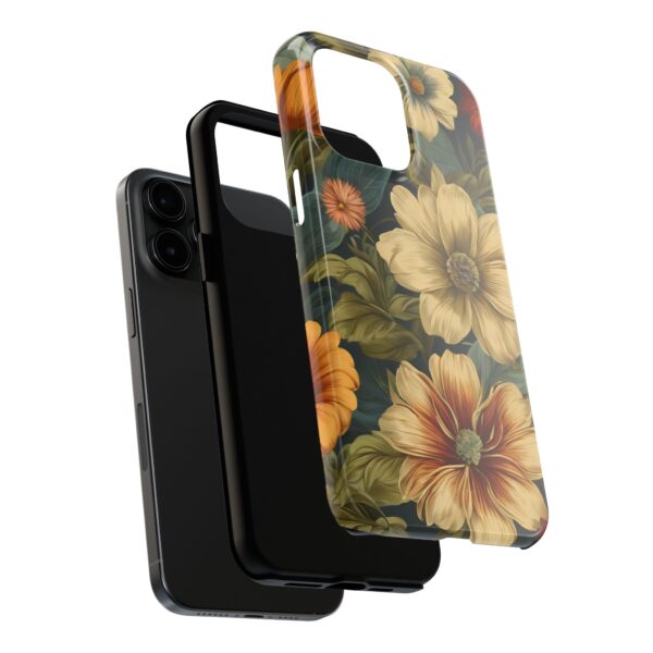 Vintage Floral Tough Phone Case - Image 79