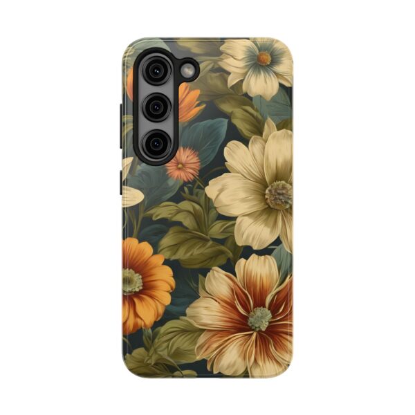Vintage Floral Tough Phone Case - Image 84
