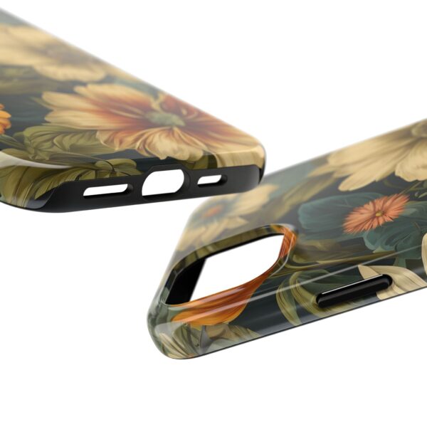 Vintage Floral Tough Phone Case - Image 74