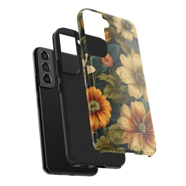 Vintage Floral Tough Phone Case - Image 91