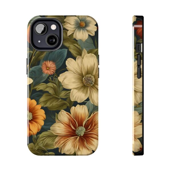 Vintage Floral Tough Phone Case - Image 40