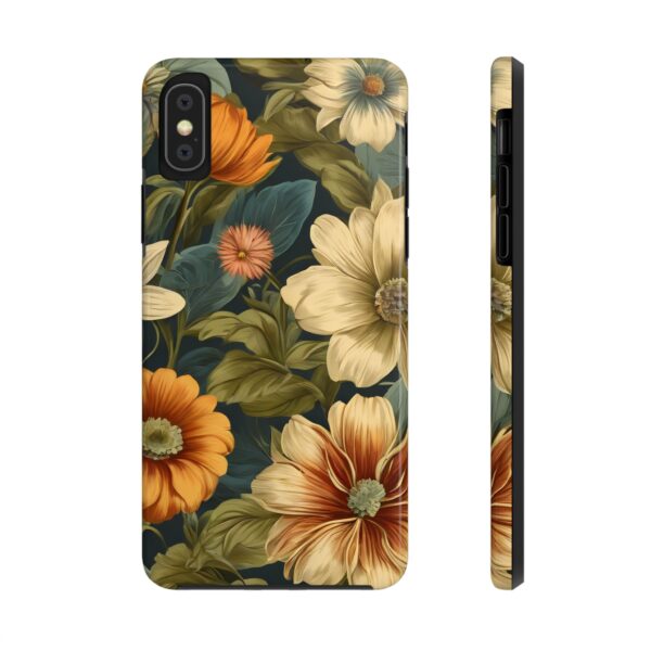 Vintage Floral Tough Phone Case - Image 8
