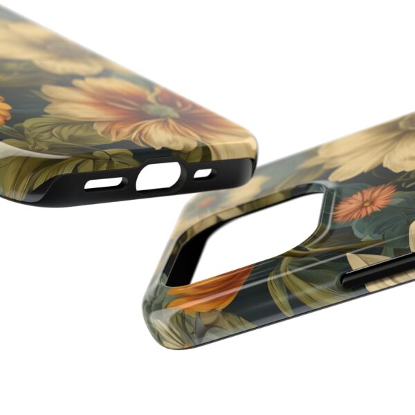 Vintage Floral Tough Phone Case - Image 70