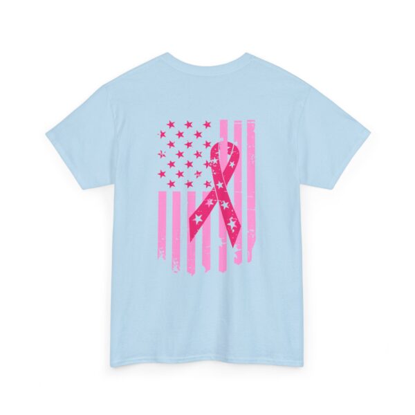 WACH Breast Cancer Awareness Flag Unisex Heavy Cotton Tee - Image 36