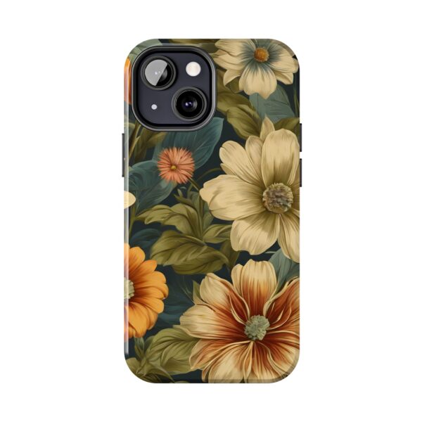 Vintage Floral Tough Phone Case - Image 45