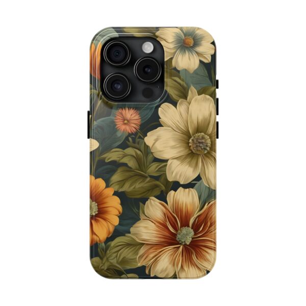 Vintage Floral Tough Phone Case - Image 68