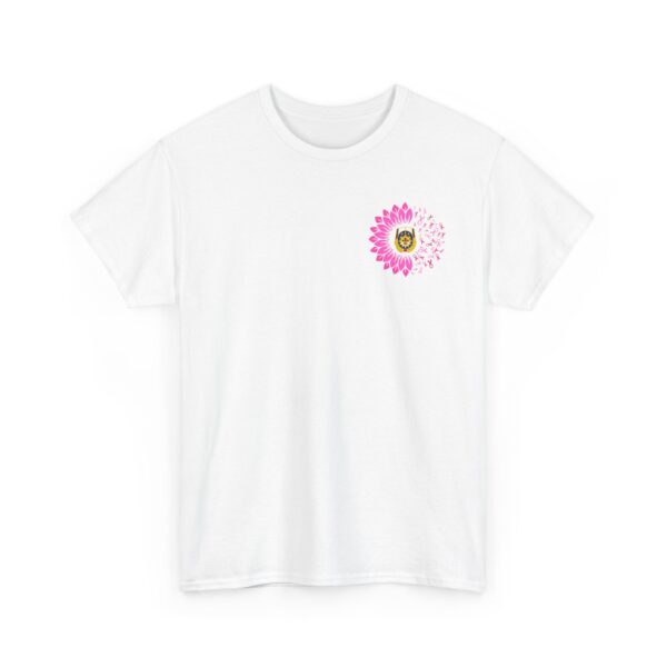 WACH Breast Cancer Awareness Flag Unisex Heavy Cotton Tee - Image 3