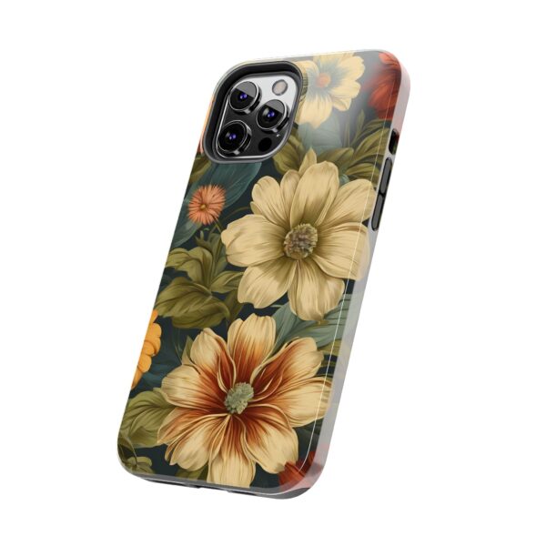 Vintage Floral Tough Phone Case - Image 38