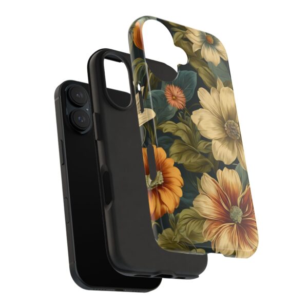 Vintage Floral Tough Phone Case - Image 104