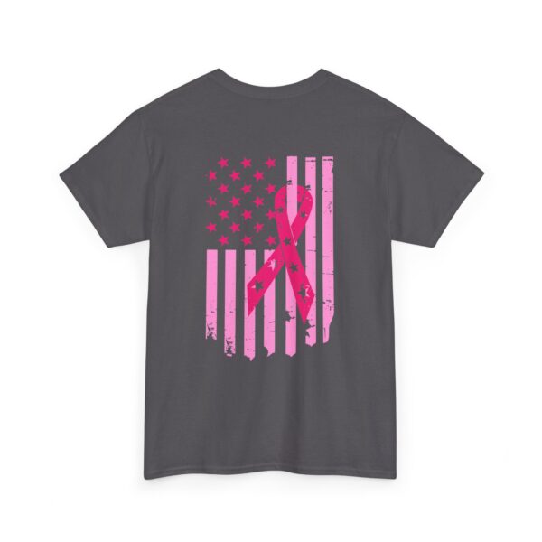 WACH Breast Cancer Awareness Flag Unisex Heavy Cotton Tee - Image 40