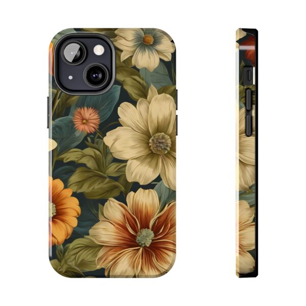 Vintage Floral Tough Phone Case - Image 44