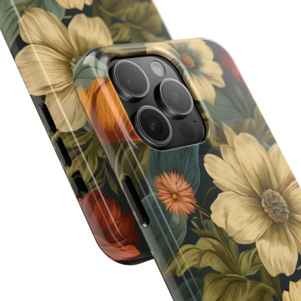 Vintage Floral Tough Phone Case - Image 77