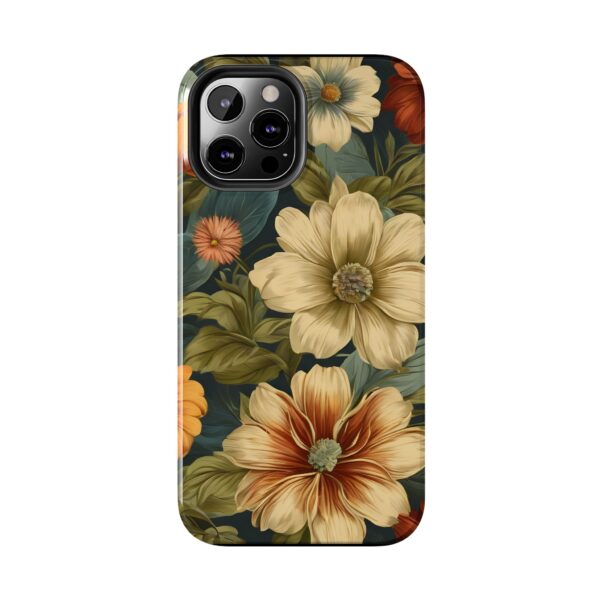 Vintage Floral Tough Phone Case - Image 37