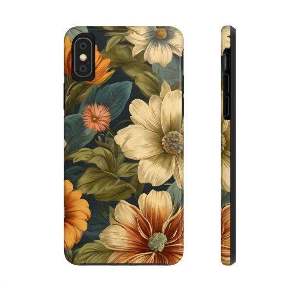 Vintage Floral Tough Phone Case - Image 3