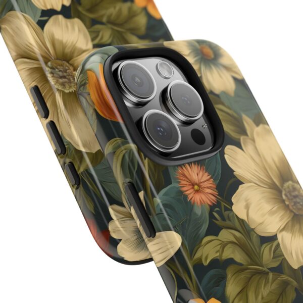 Vintage Floral Tough Phone Case - Image 97