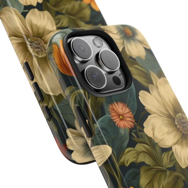 Vintage Floral Tough Phone Case - Image 100