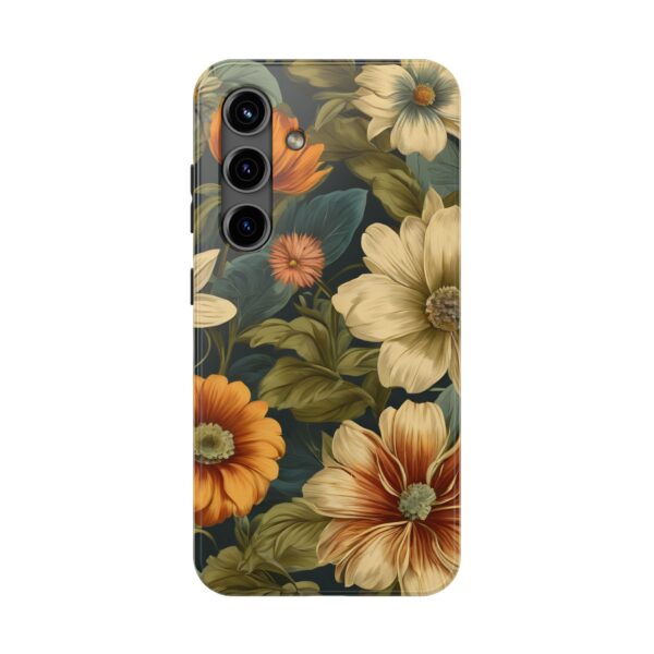 Vintage Floral Tough Phone Case - Image 80