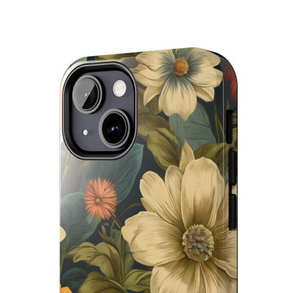 Vintage Floral Tough Phone Case - Image 47