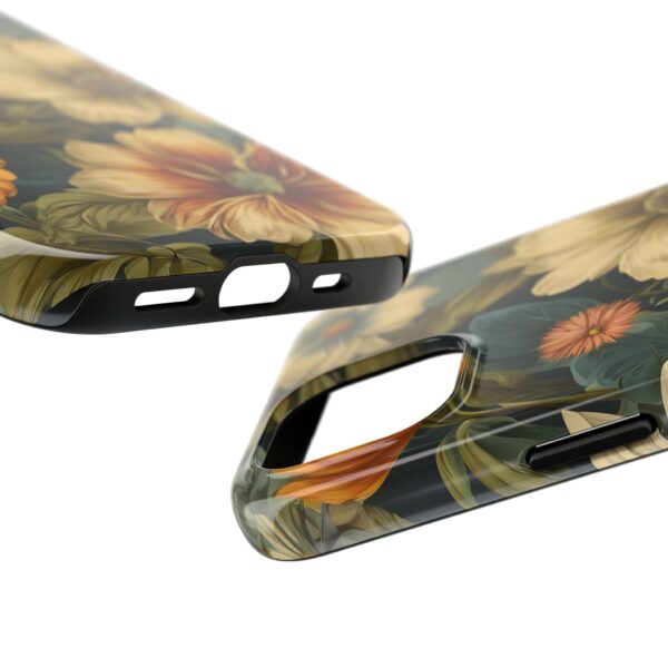 Vintage Floral Tough Phone Case - Image 66