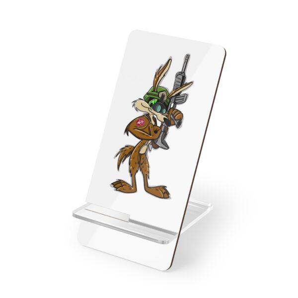 Obi the Coyote Mobile Display Stand for Smartphones