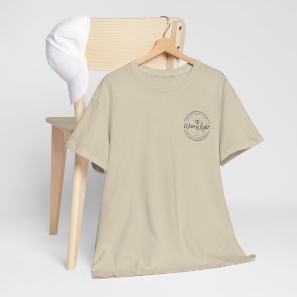 Wave of Light - Ultra Heavy Cotton Tee - WACH - Image 3