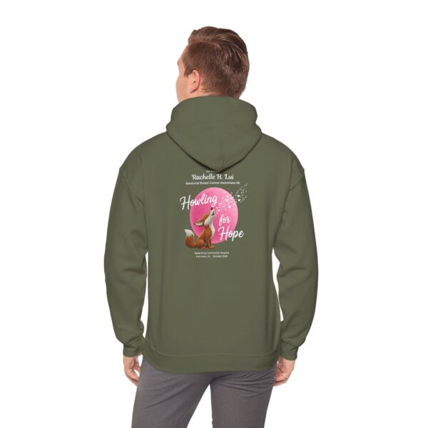 Hooded Sweatshirt - Howling for Hope Breast Cancer Awareness - WACH - Image 8