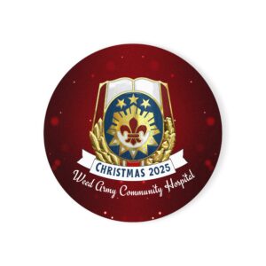WACH Christmas 2025 Cork Back Coaster - 2 Styles