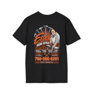 Essex Home Repair Logo T-Shirt — Essential Home Repair Chest Graphic