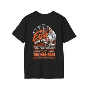 Essex Home Repair Logo T-Shirt — Essential Home Repair Chest Graphic