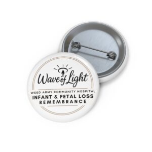 Pin Button — "Wave of Light" Infant & Fetal Loss Remembrance